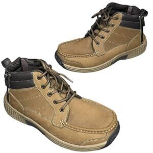 Orthofeet Shoes Mens 8 Wide Comfort Walking Orthopedic Leather Sneaker Boots